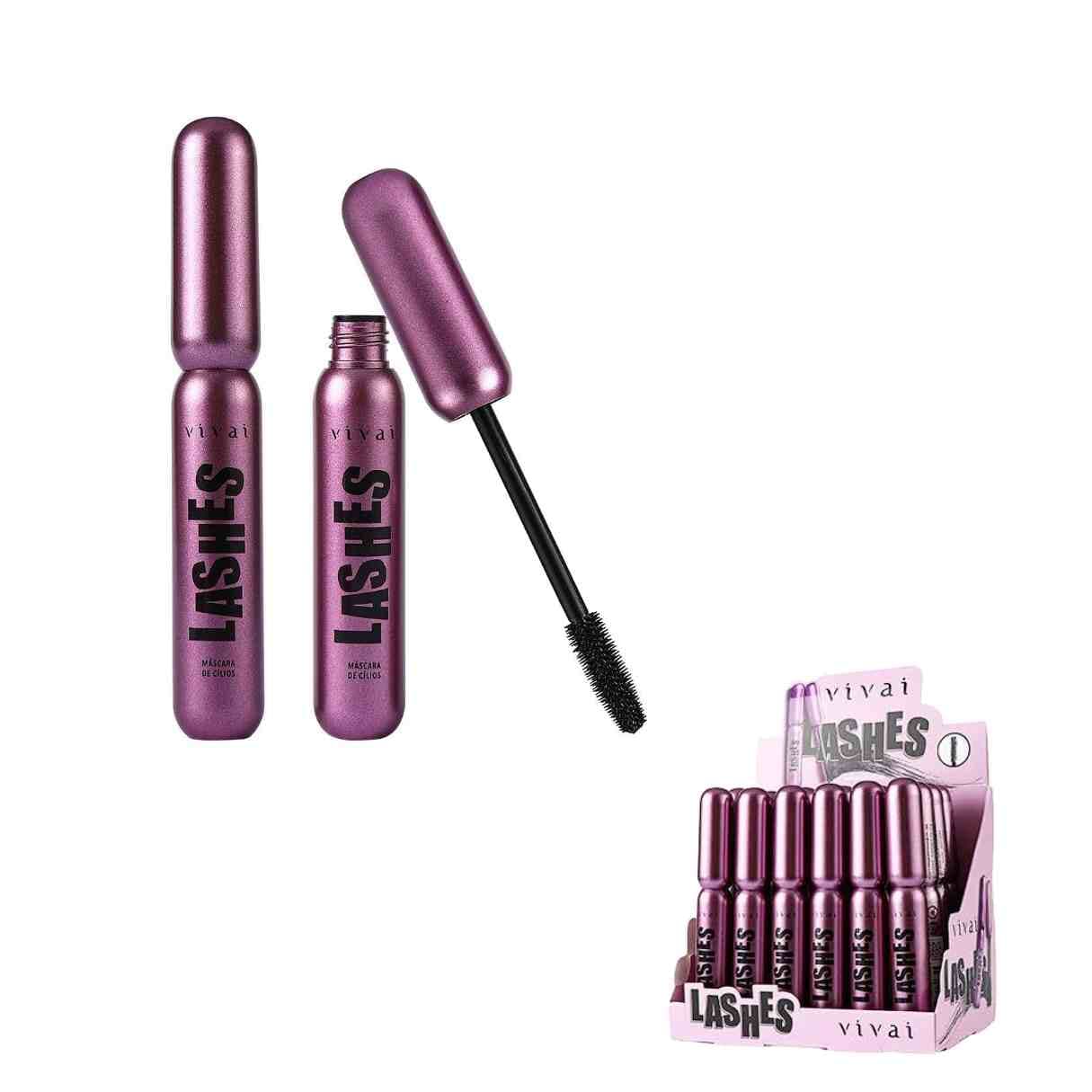 2233.1.1 MASCARA DE CILIOS LASHES CX/24 VIVAI