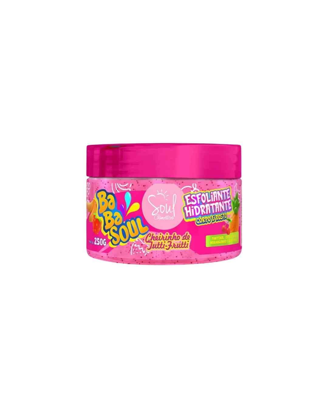 ESFOLIANTE HID. BABASOUL TUTTI-FRUTTI 250G SOUL COSMETICOS