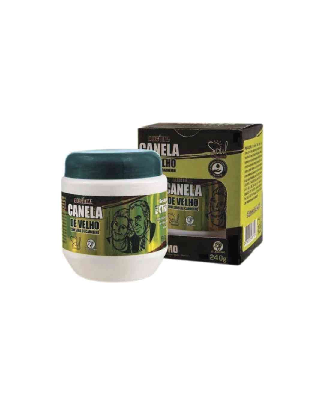 POMADA MASSAGEADORA CANELA VELHO 240G SOUL COSMETICOS 