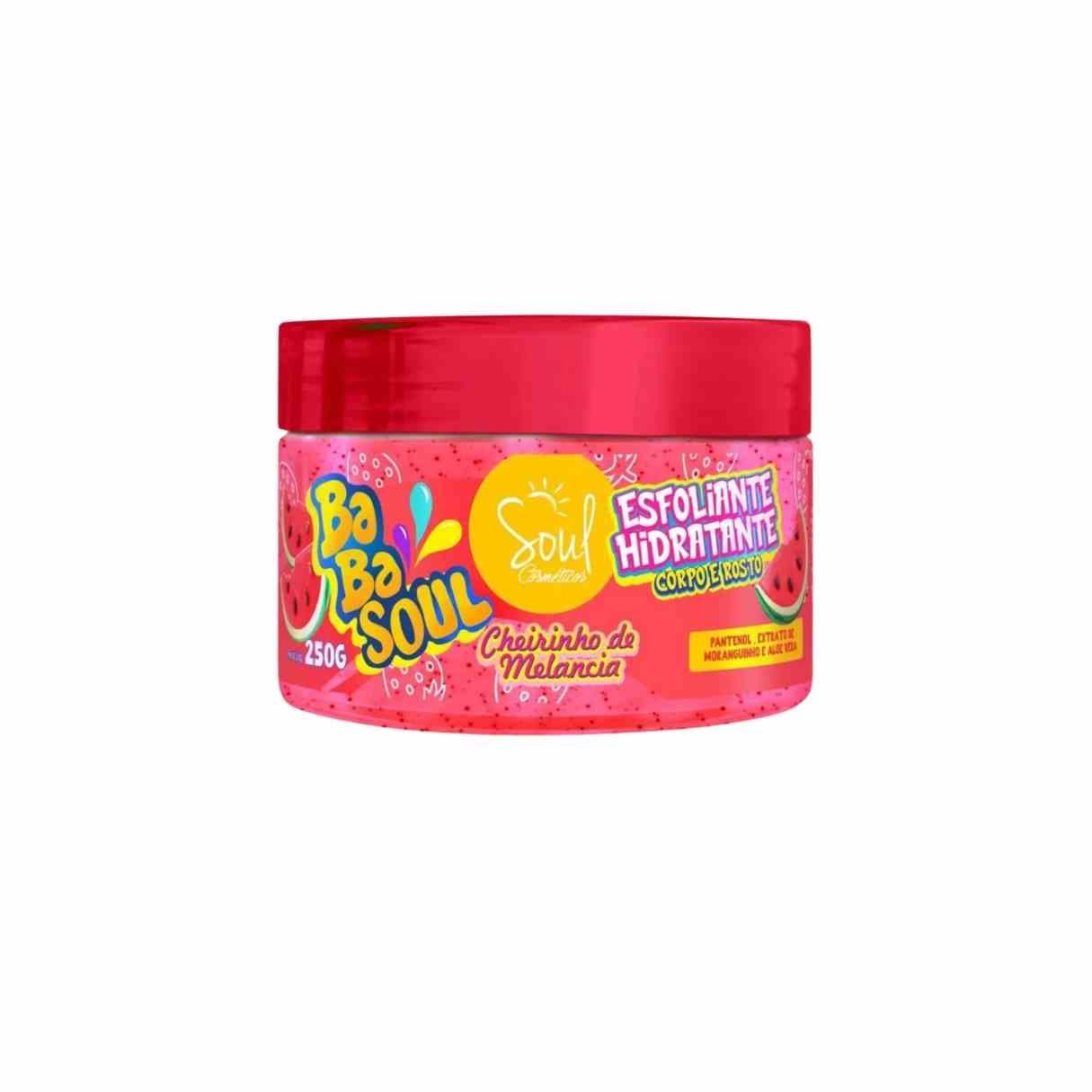 ESFOLIANTE HID. BABASOUL MELANCIA 250G SOUL COSMETICOS
