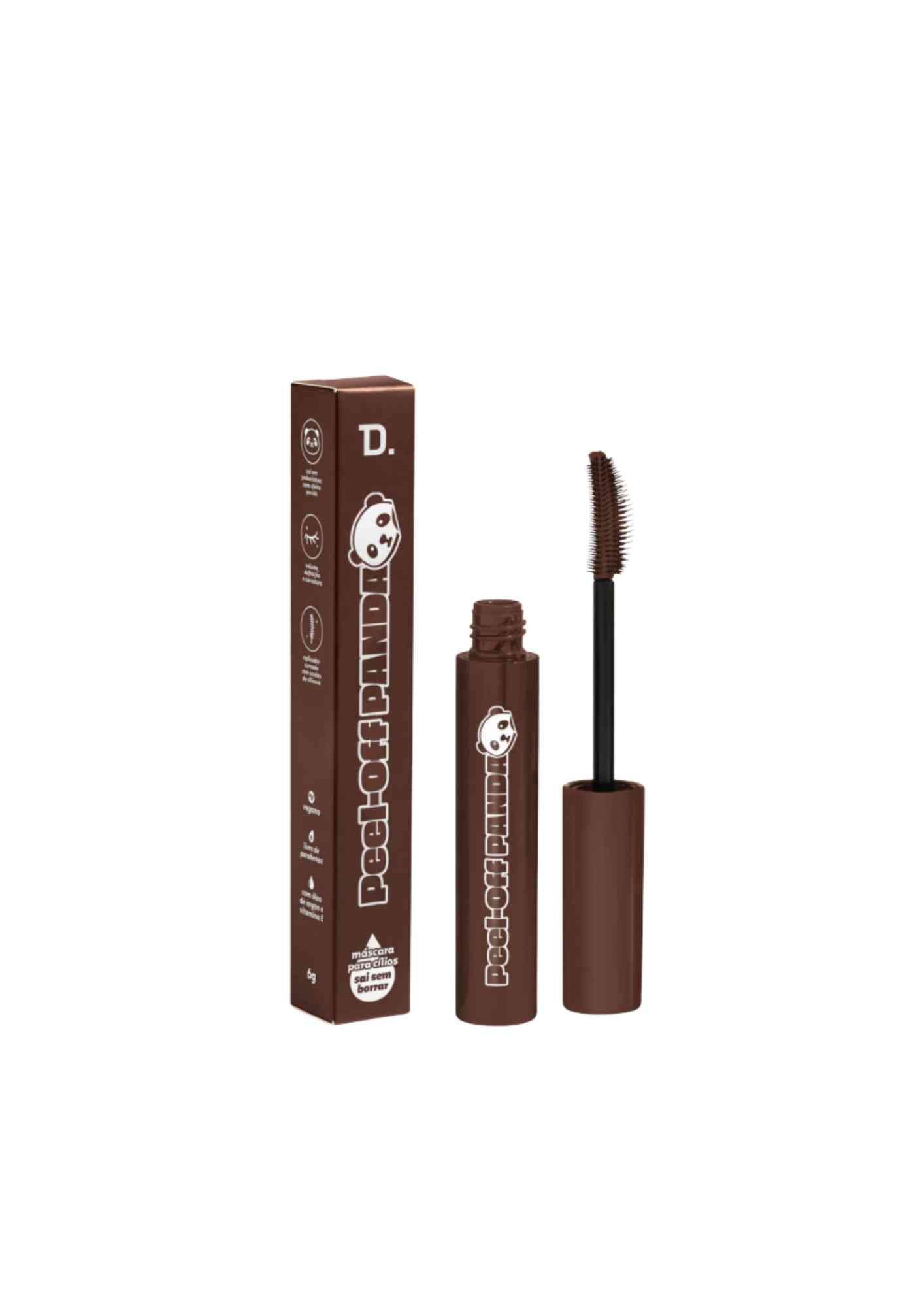 MASCARA PARA CILIOS PEEL OFF - MARROM