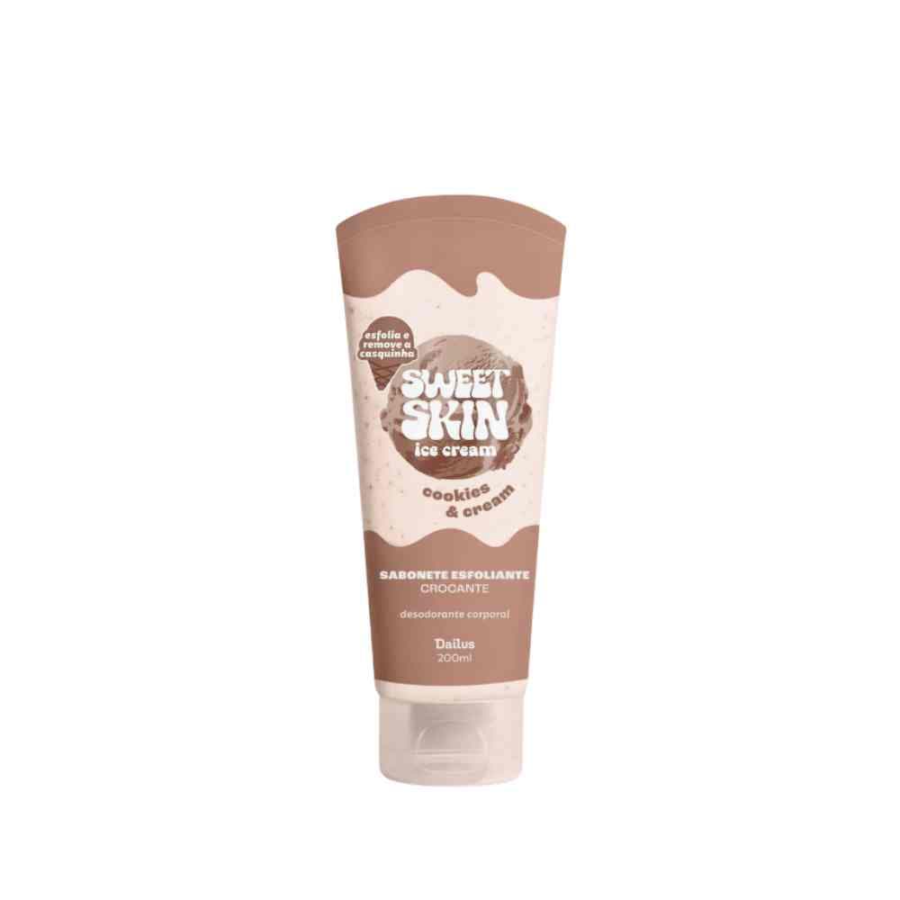 SABONETE ESFOLIANTE COOKIE & CREAM SWEET SKIN DAILUS