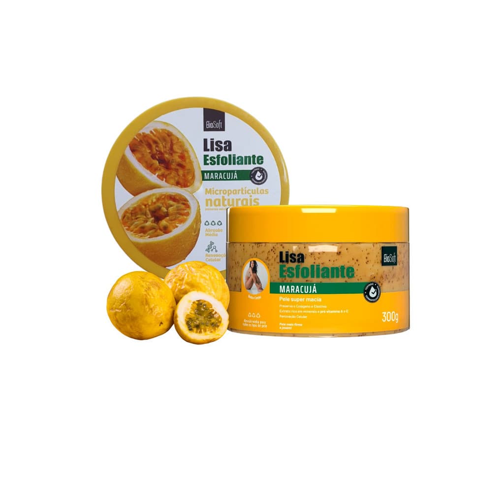 ESFOLIANTE LISA MARACUJA BIOSOFT 300GR SOFTHAIR