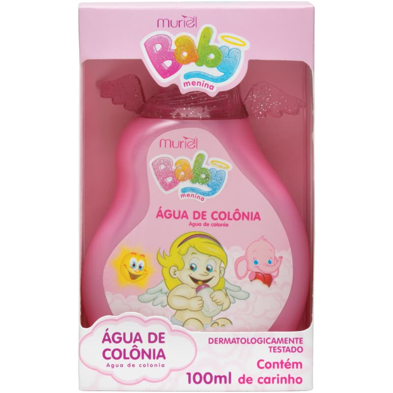 AGUA DE COLONIA BABY MURIEL ROSA 100ML MURIEL BEAUTY