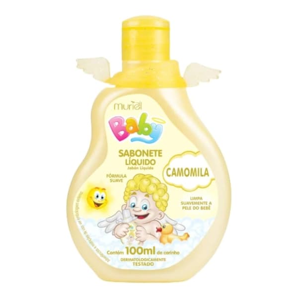 SABONETE LIQ BABY CAMOMILA 100ML MURIEL BEAUTY