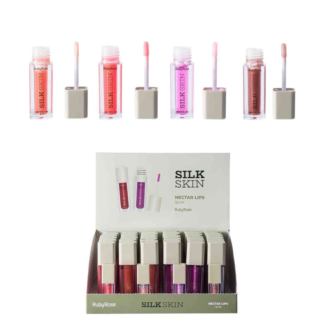 HB L6504M LIP OIL SILK SKIN RUBY ROSE CX/36
