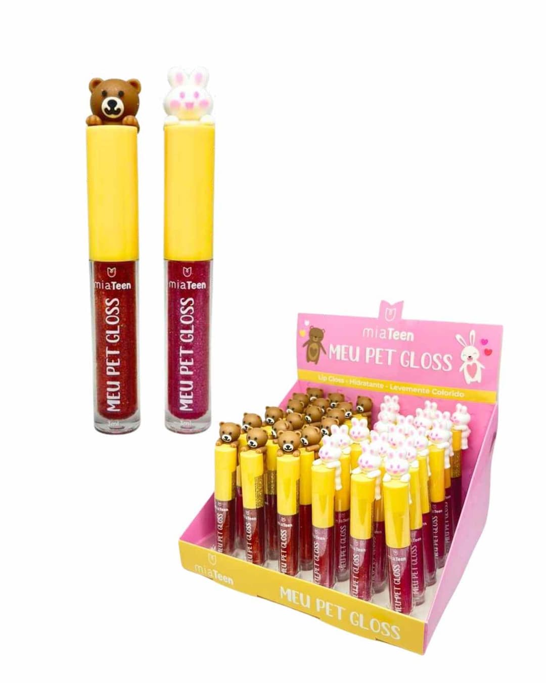 MEU PET GLOSS 528 MIATEEN CX COM 36 DE 3ML 
