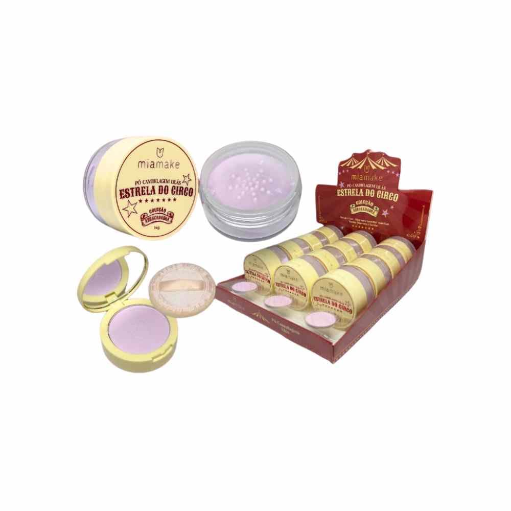 550 PO CAMUFLAGEM LILAS ESTRELA DO CIRCO CX/12 MIAMAKE