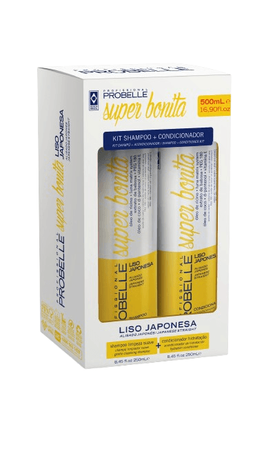 P01858 KIT LISO JAPONESA SUPER BONITA PROBELLE 500ML