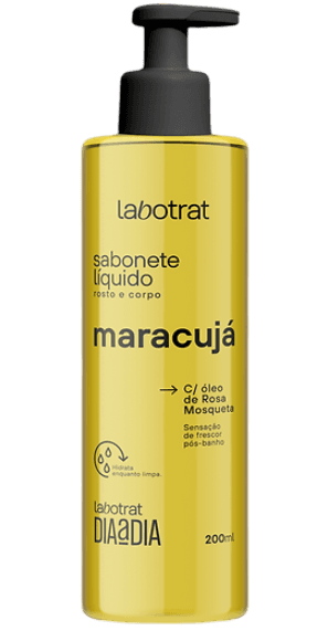 PA120023 SABONETE LIQ. MARACUJA DIA A DIA 190ML LABOTRAT