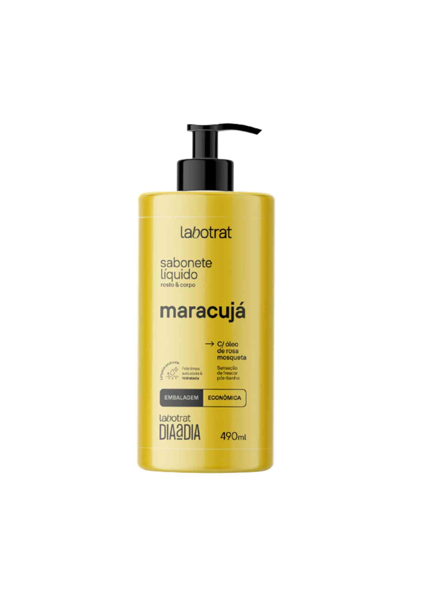 PA3509 SABONETE LIQUIDO MARACUJA DIA A DIA 490ML LABOTRAT