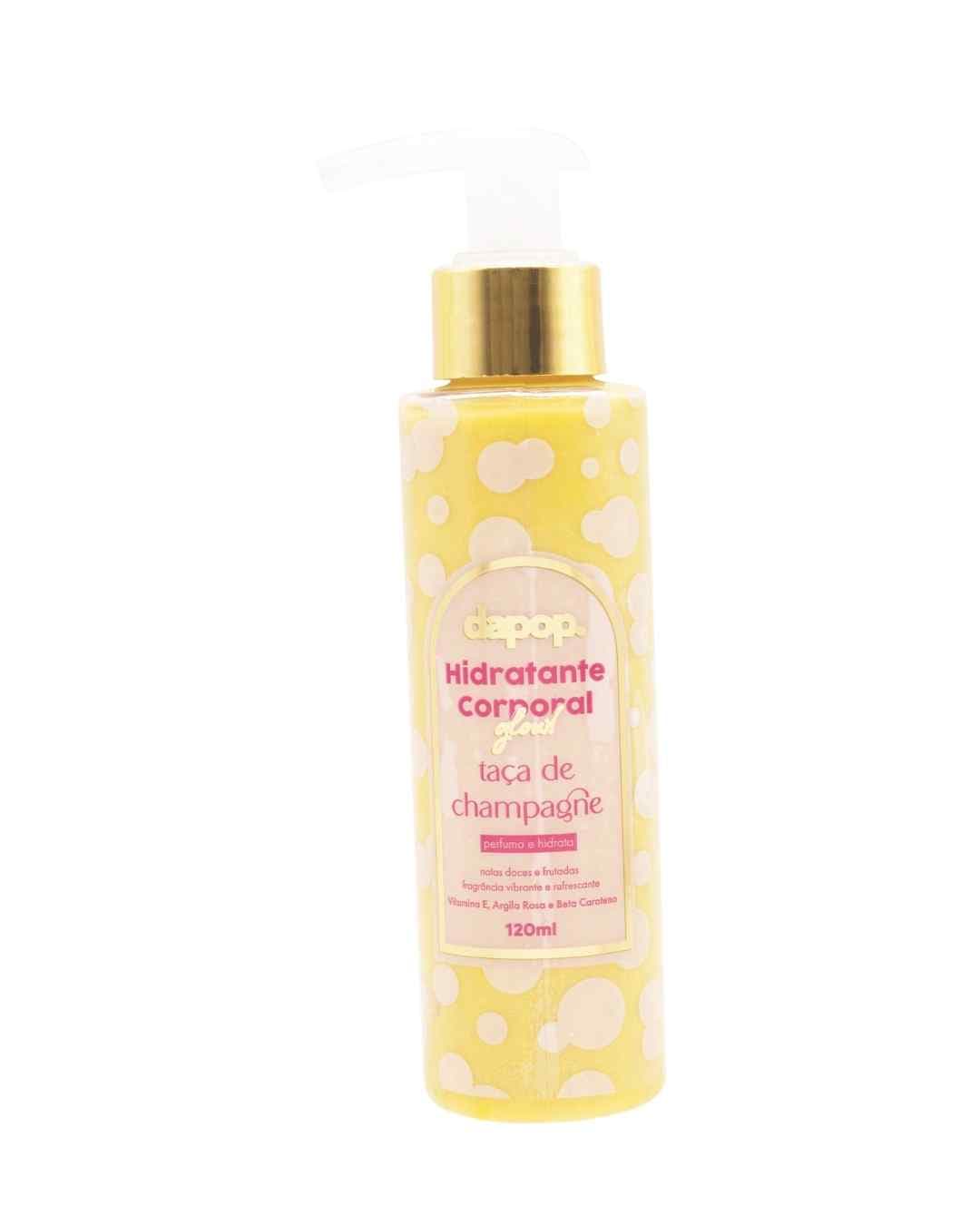 DP2379 HIDRATANTE CORPORAL GLOW TACA DE CHAMPAGNE DAPOP