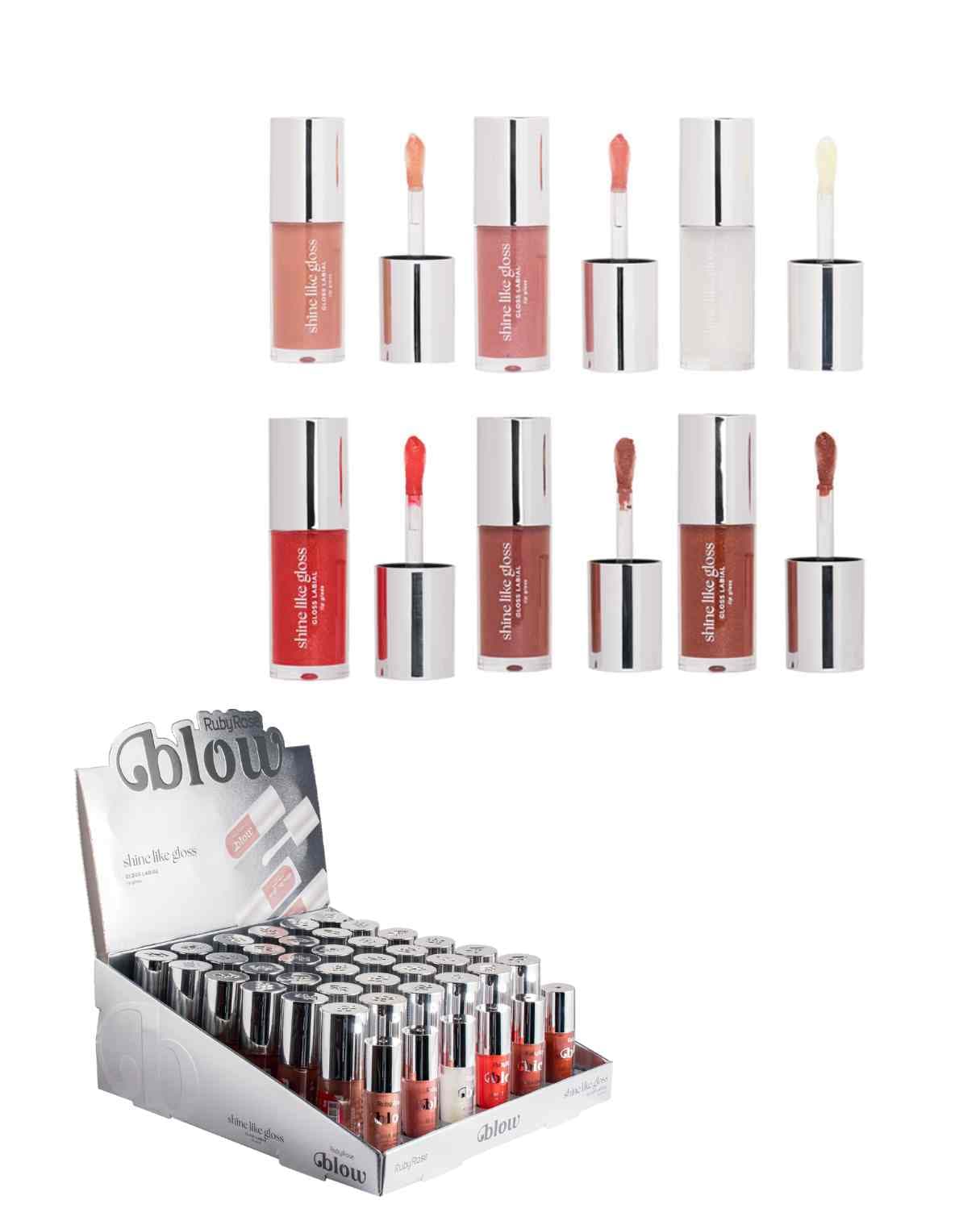HB L6408 GLOSS LABIAL SHINE LIKE GLOSS BLOW  SB10 CX/36