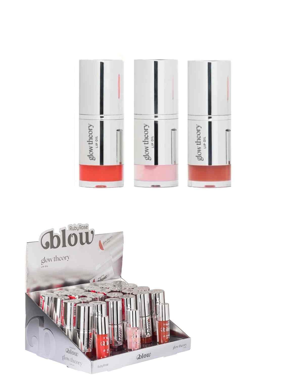 HB L6513 LIP OIL GLOW THEORY BLOW RUBY R AUTHENTICITY CX/24