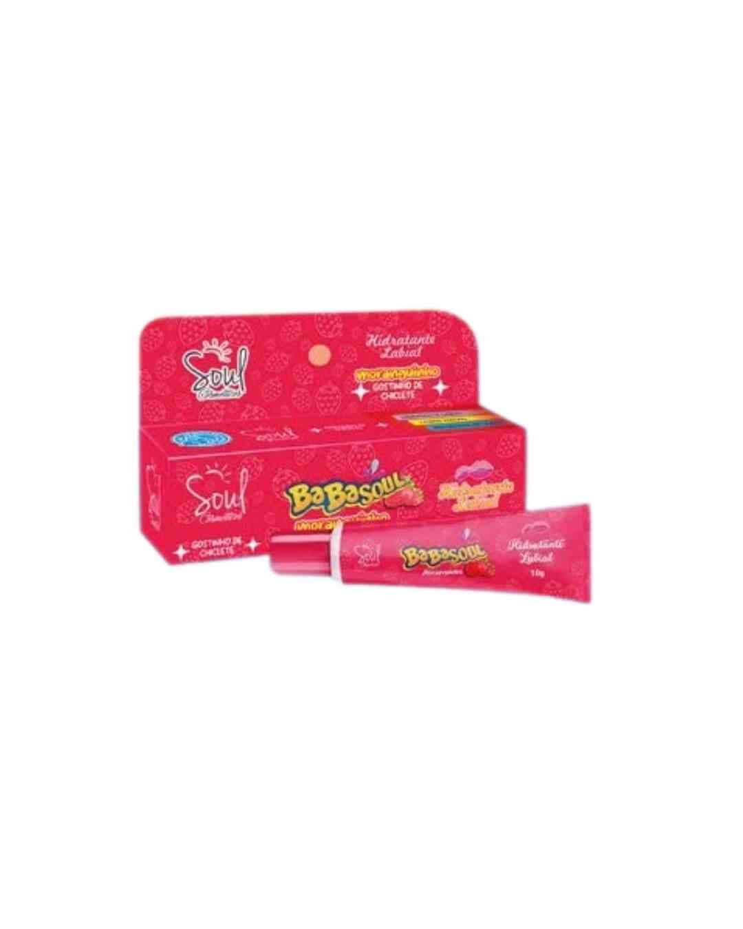 HIDRATANTE LABIAL BABASOUL MORANGUINHO 10G SOUL COSMETICOS