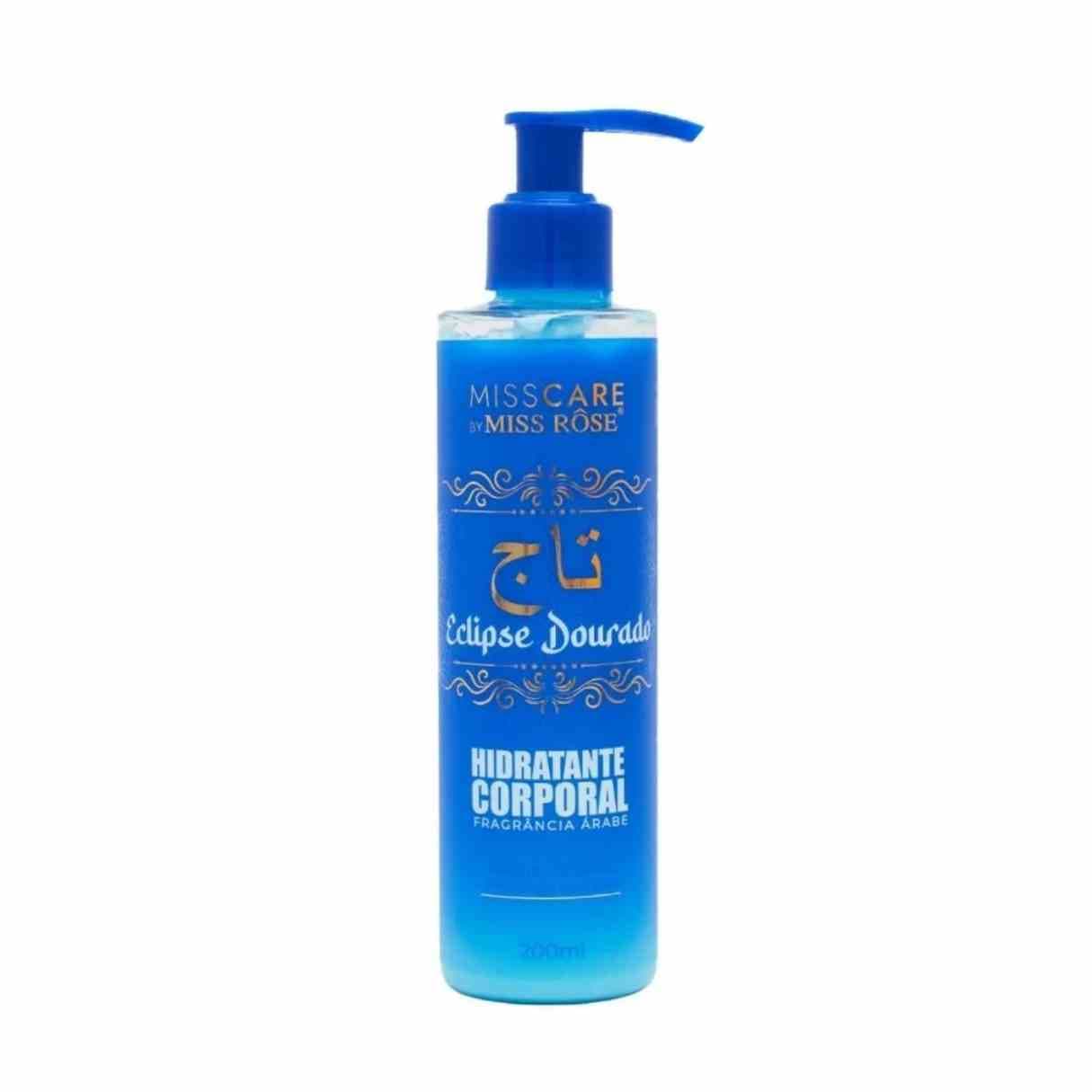MR104-C HIDRATANTE CORPORAL ECLIPSE DOURADO 200ML MISS ROSE
