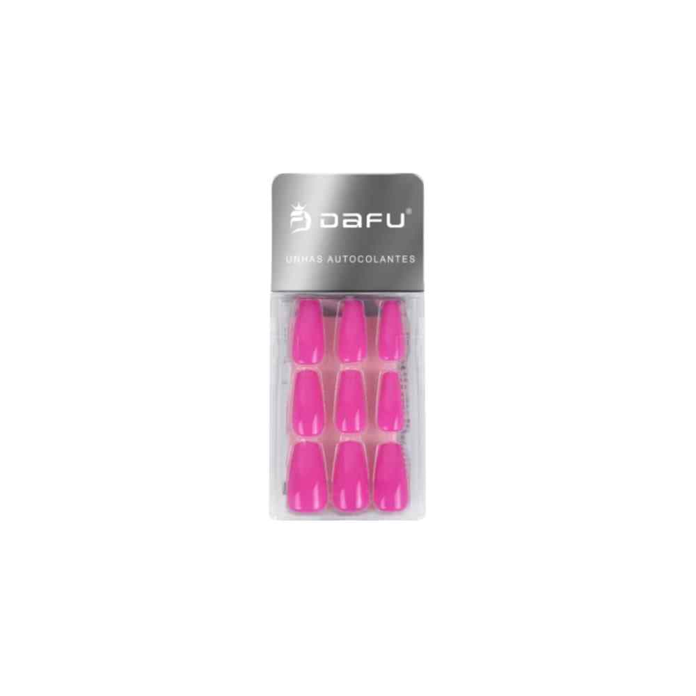 DF-UNPT-14-UNHA POSTICA ROSA 24 PECAS DAFU