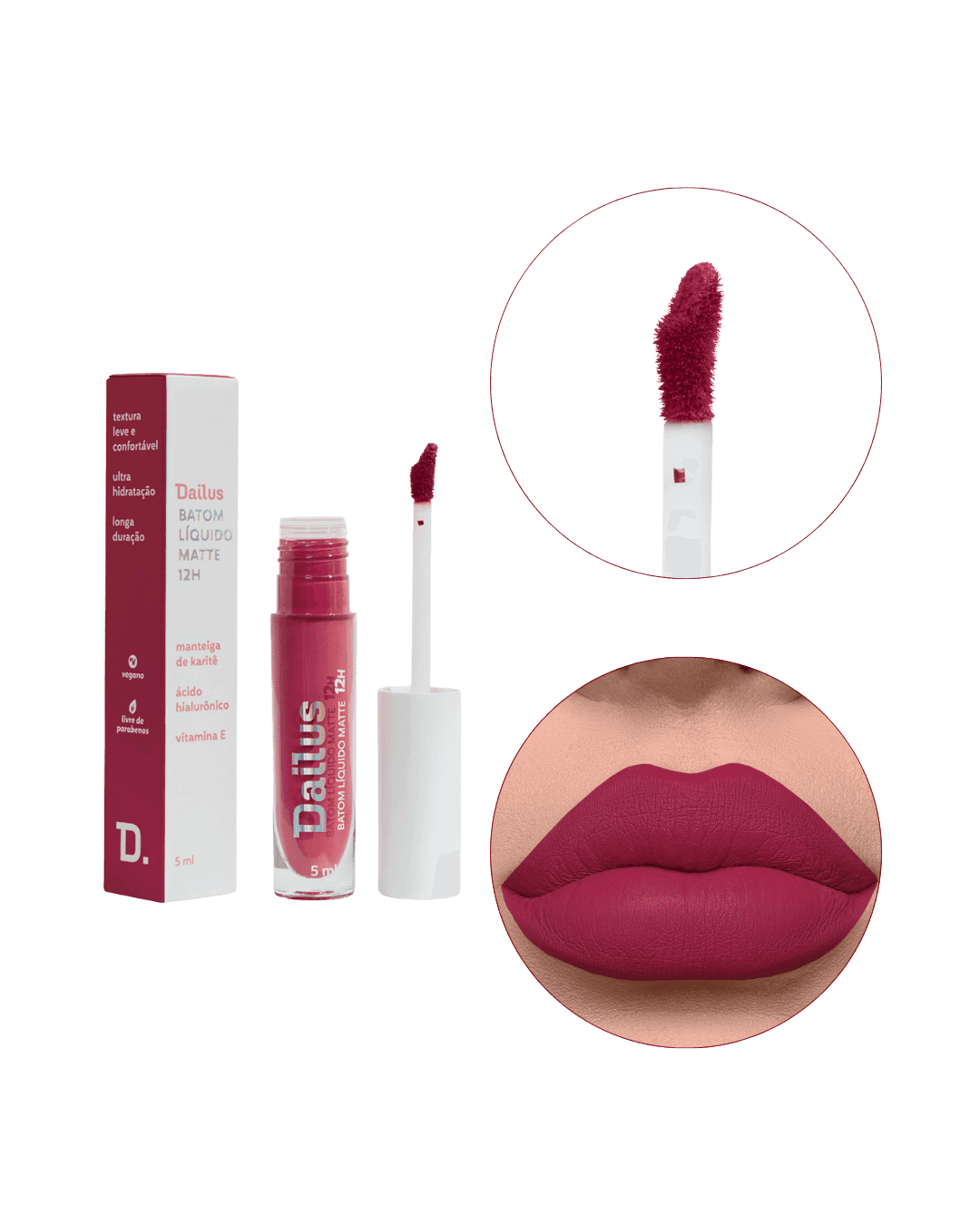 BATOM LIQUIDO DAILUS MAGENTA