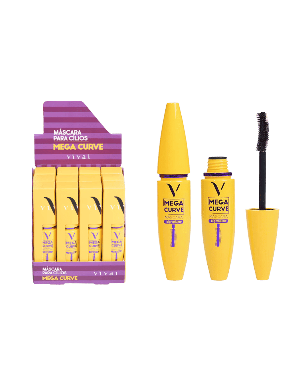 2000.1.1 MASCARA PARA OS CILIOS MEGA CURVE CX/12 VIVAI