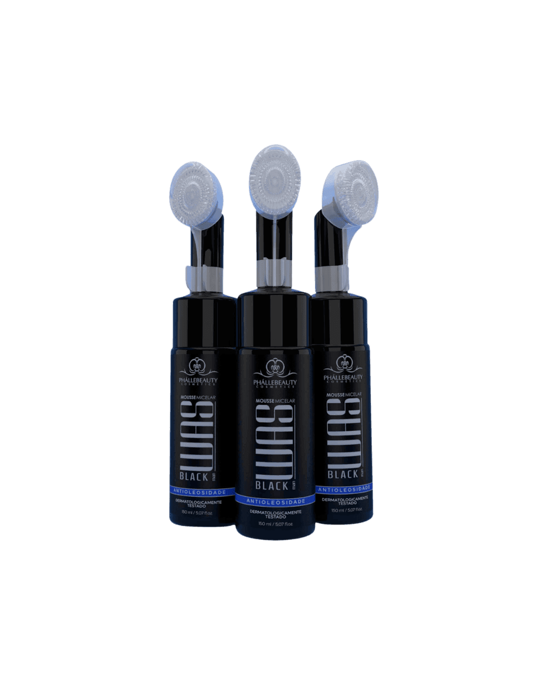 PH0717 MOUSSE MICELAR ANTIOLEOS WAS BLACK CX/12 PHALLEBEAUTY