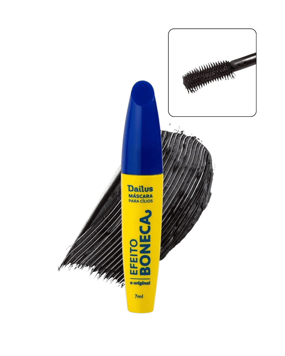 MASCARA DE CILIOS DAILUS POWER COLOR EFEITO BONECA