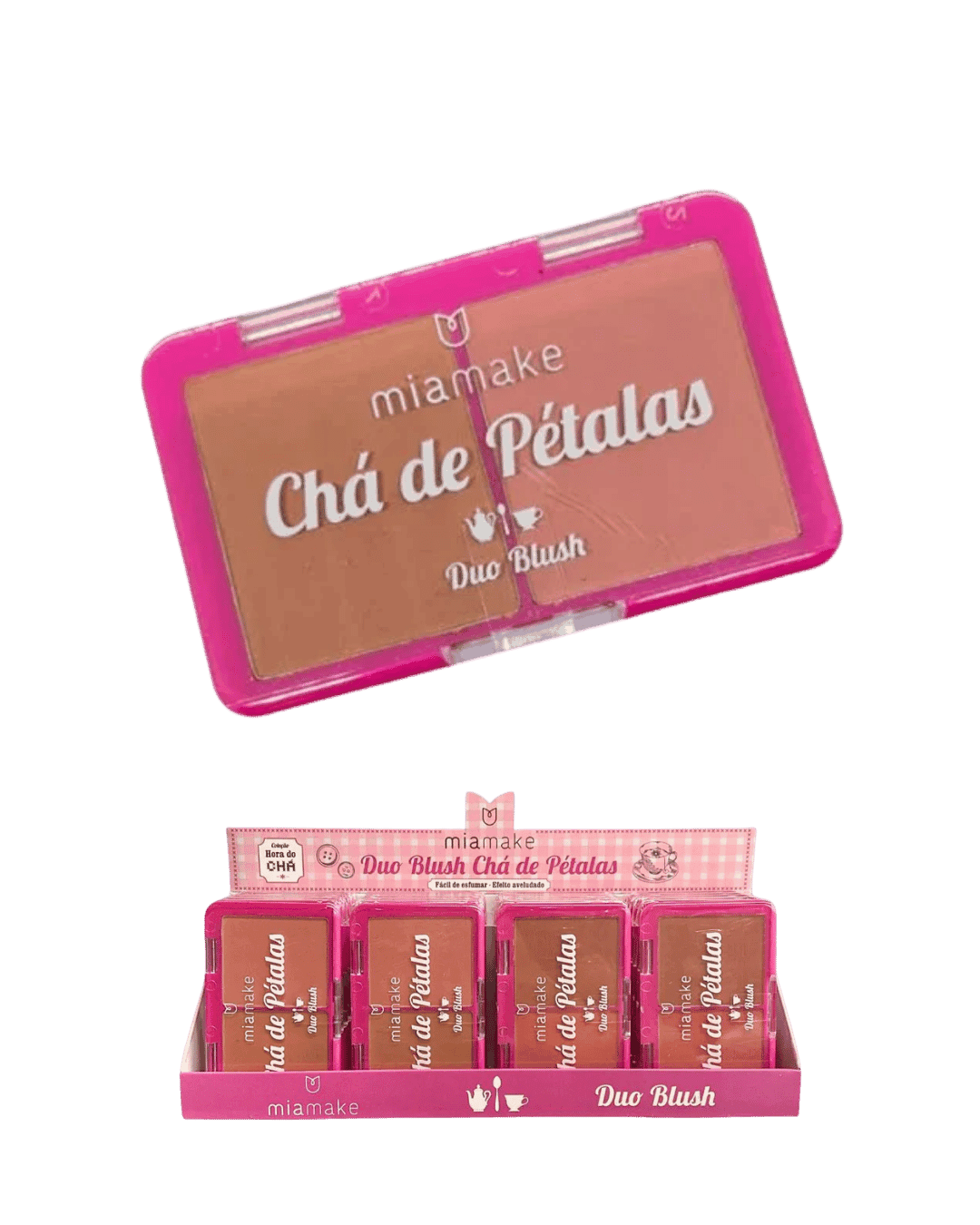 430-1 DUO BLUSH CHA DE PETALAS COR 1 UN MIAMAKE