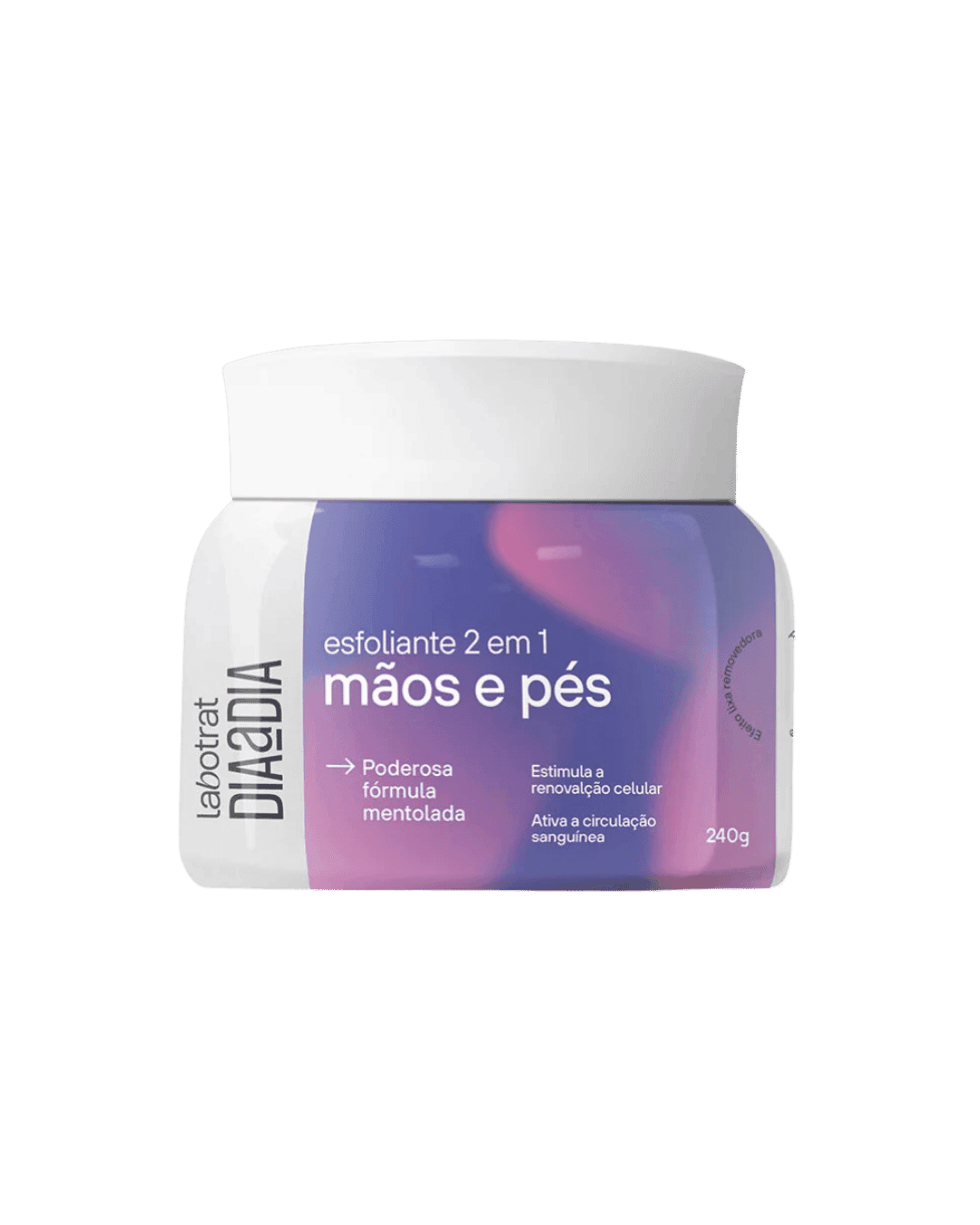 PA010066 ESFOLIANTE 2EM1 P/MAOS E PES 240GR LABOTRAT