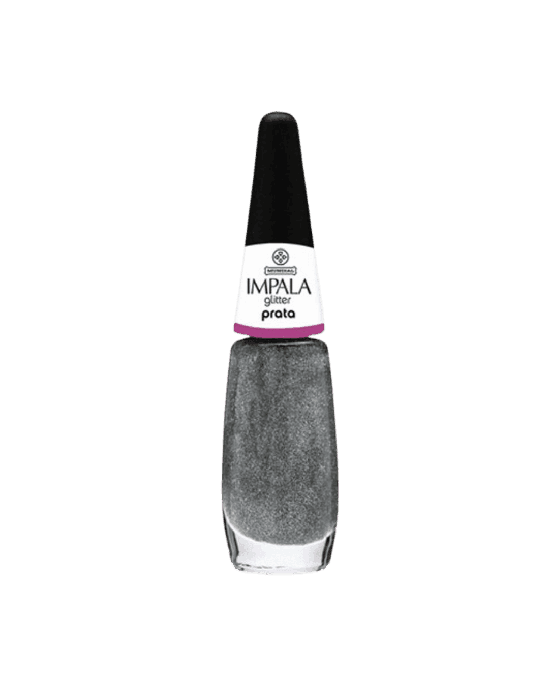 ESMALTE IMPALA GLITTER 056 PRATA 7,5ML CX/06