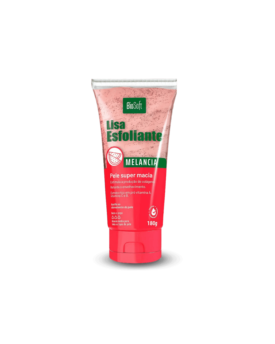 ESFOLIANTE LISA MELANCIA BIOSOFT 180GR SOFTHAIR