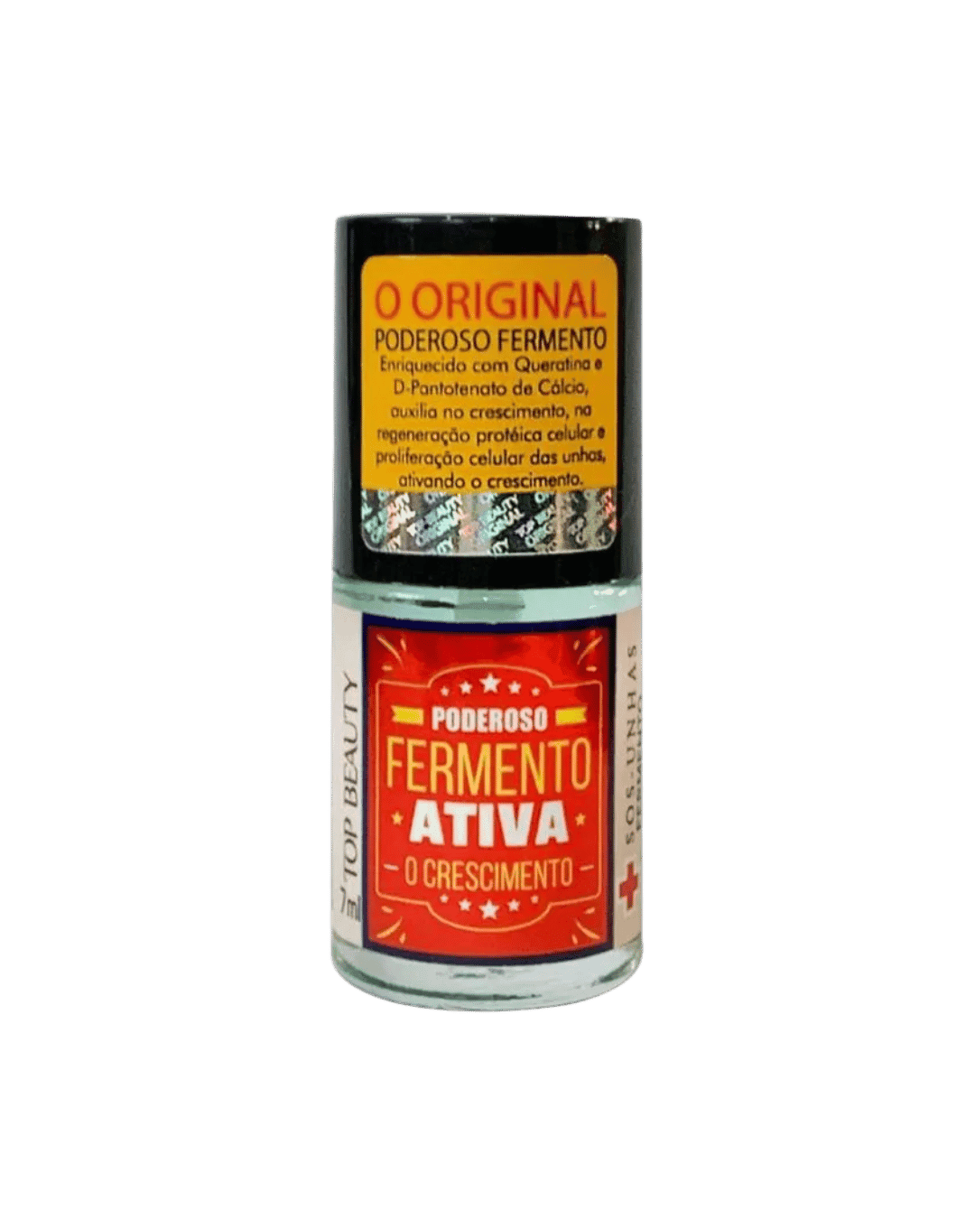 ESMALTE TOP BEAUTY CARTUNCHO SOS FERMENTO PODEROSO 7ML