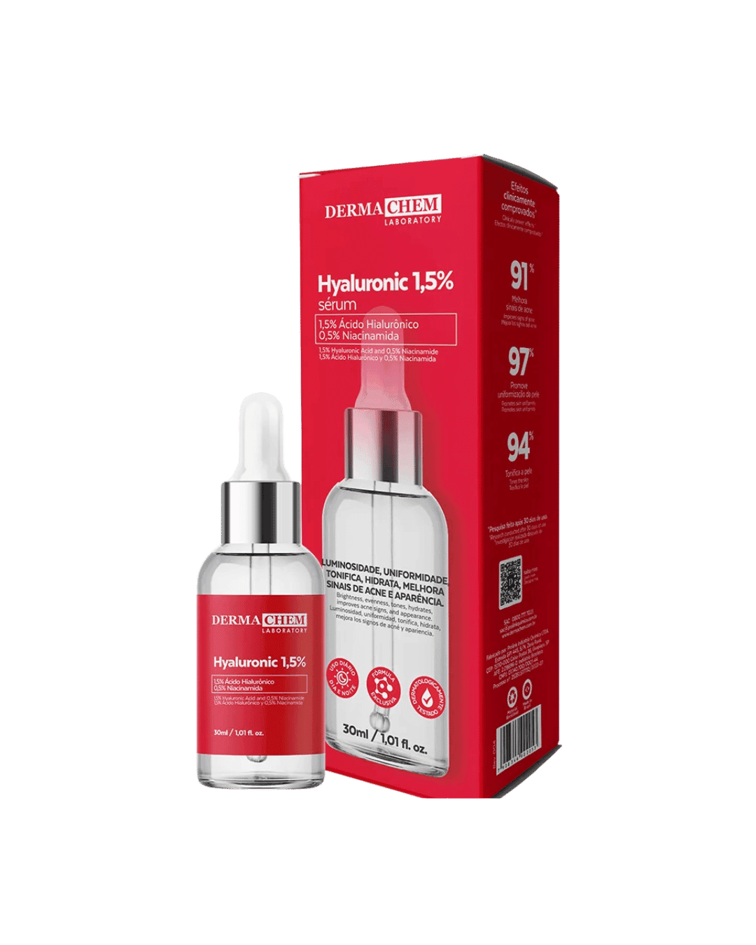 SERUM HYALURONIC 1,5% DERMACHEM  30ML