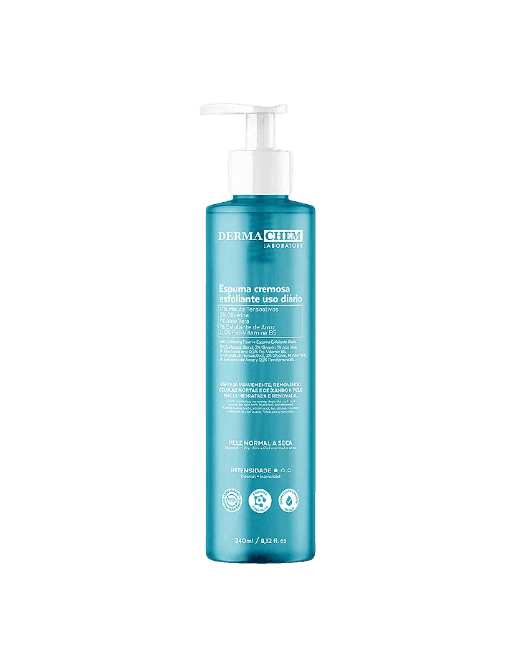 ESPUMA CREMOSA ESFOLIANTE DERMACHEM 240ML