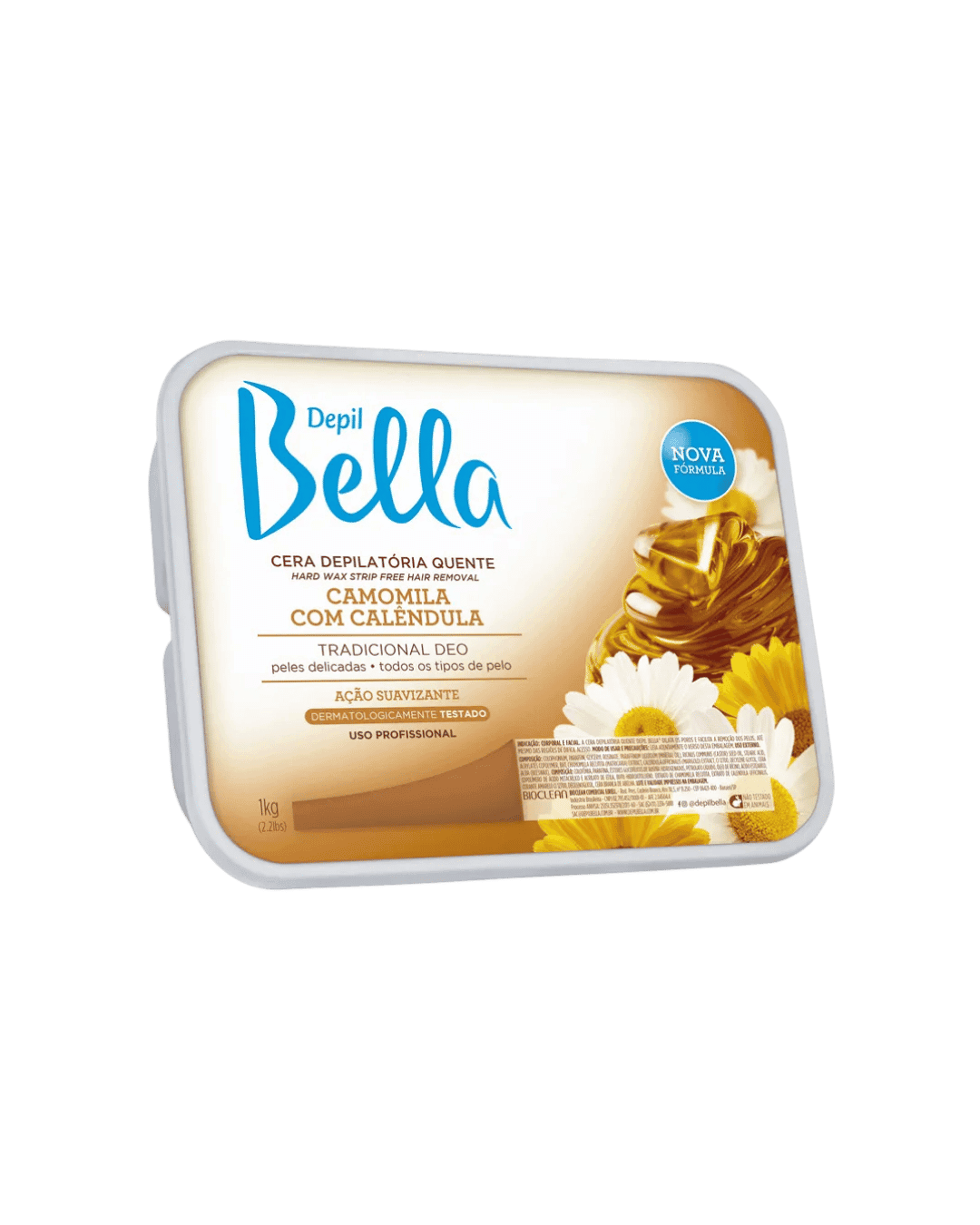 CERA QUENTE DEPILATORIA CAMOMILA 1KG DEPILBELLA