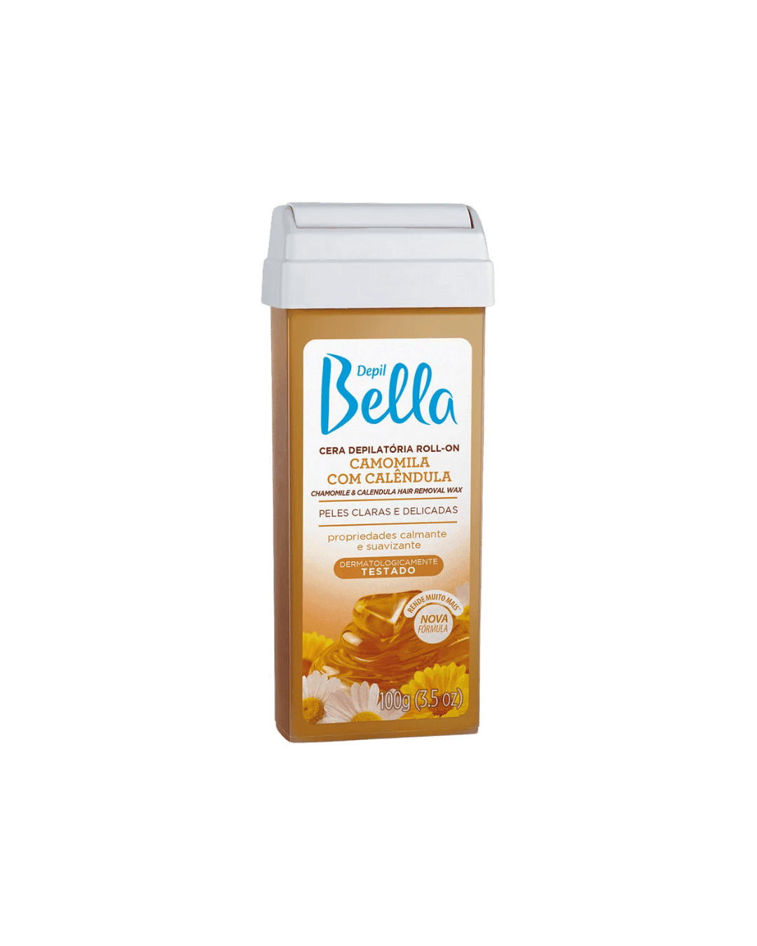 CERA DEPILATORIA ROLLON CAMOMILA C CALENDULA 100G DEPILBELLA