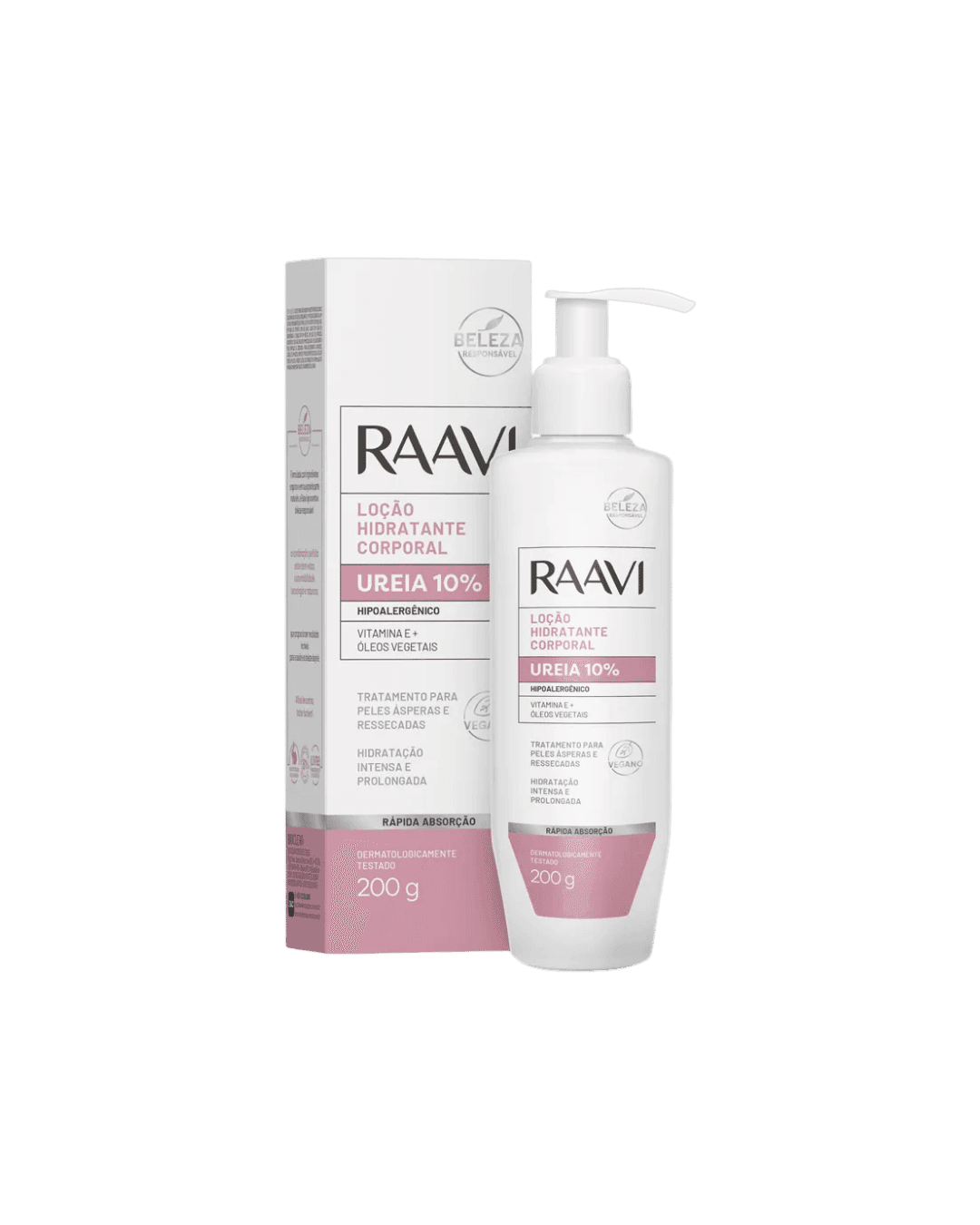 LOCAO HIDRATANTE CORPORAL UREIA 10% 200G RAAVI