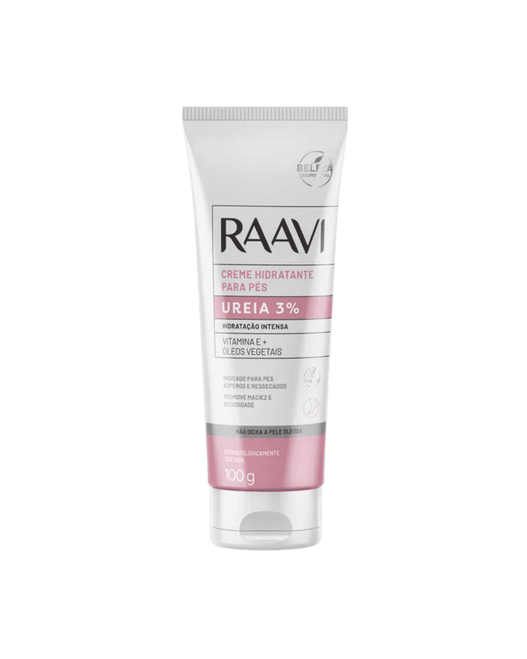 CREME HIDRATANTE P/PES UREIA 3% 100G RAAVI