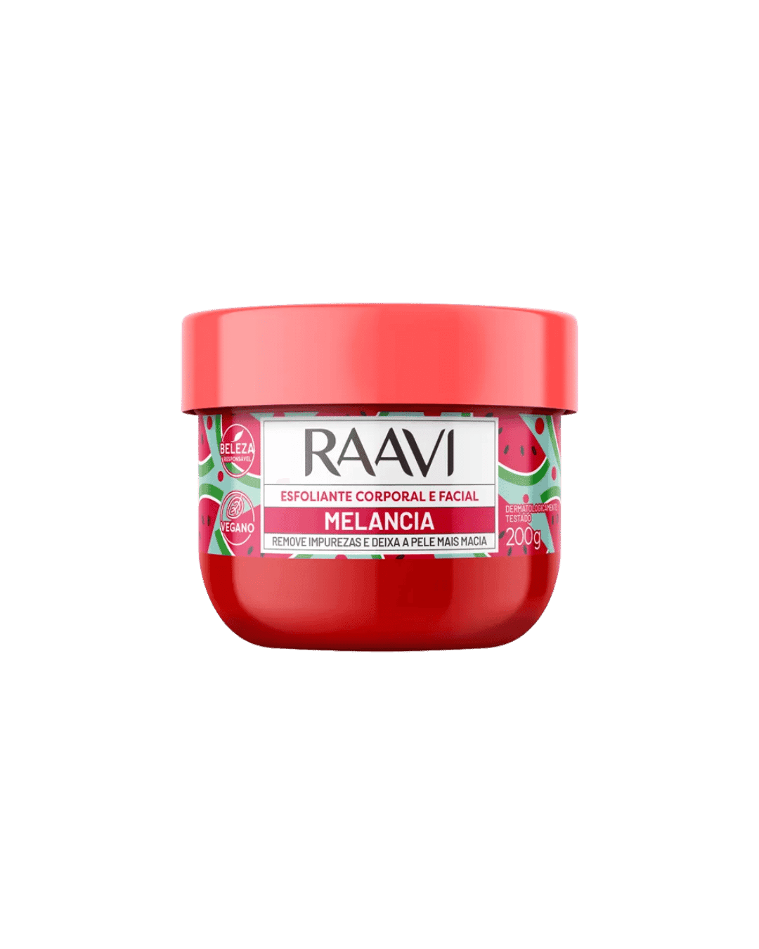 CREME ESFOLIANTE MELANCIA 200G RAAVI