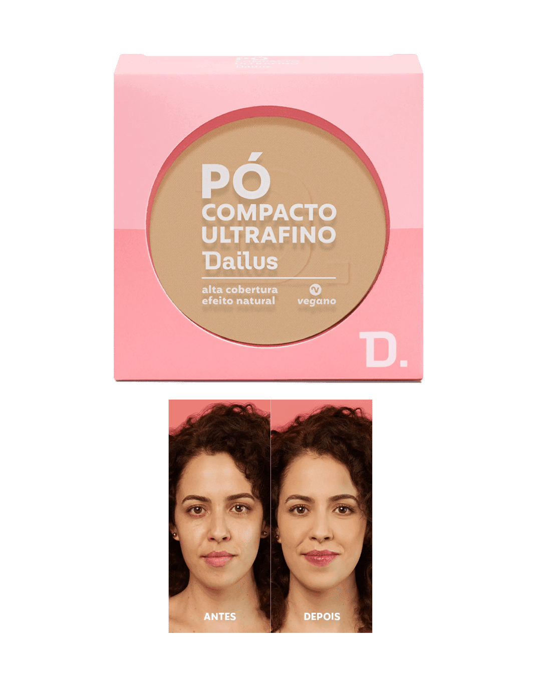 PO COMPACTO DAILUS POCOMP D4 CLARO VEGANO