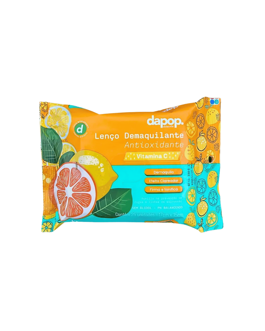 DP2344 LENCO DEMAQUILANTE COM VITAMINA C DAPOP