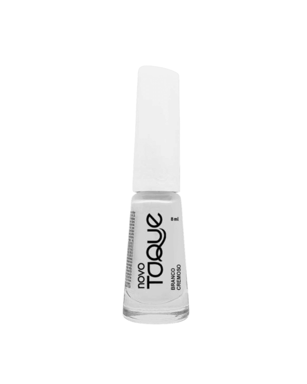 ESMALTE BRANCO CREM 8ML NOVO TOQUE PC/6