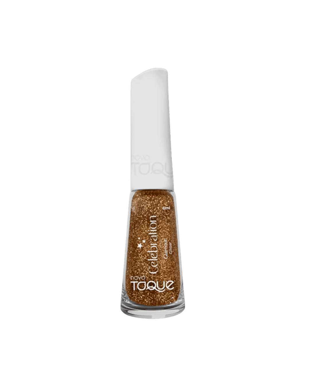 ESMALTE GLAMOUR GLITTER 8ML NOVO TOQUE PC/6