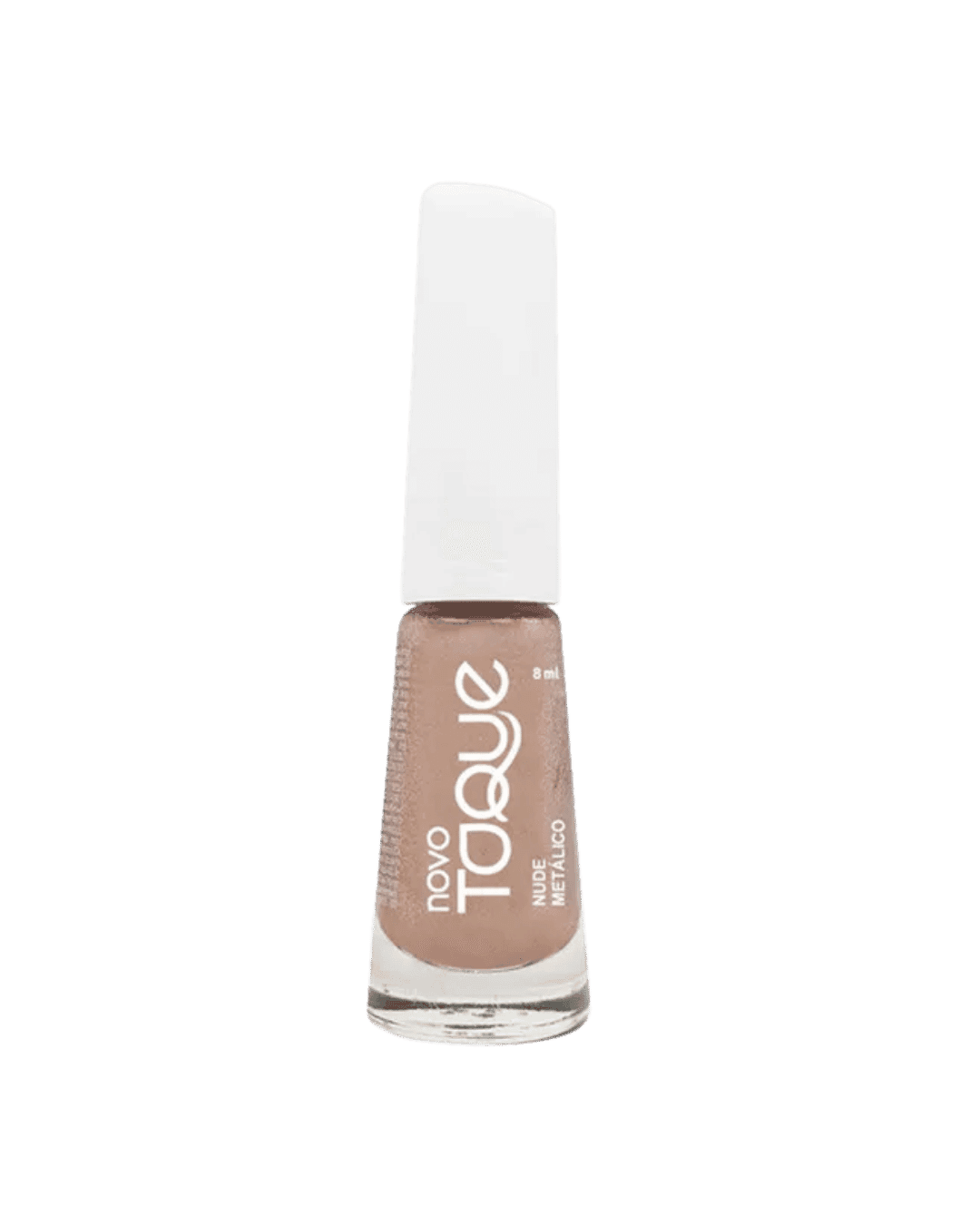 ESMALTE NUDE MET 8ML NOVO TOQUE PC/6