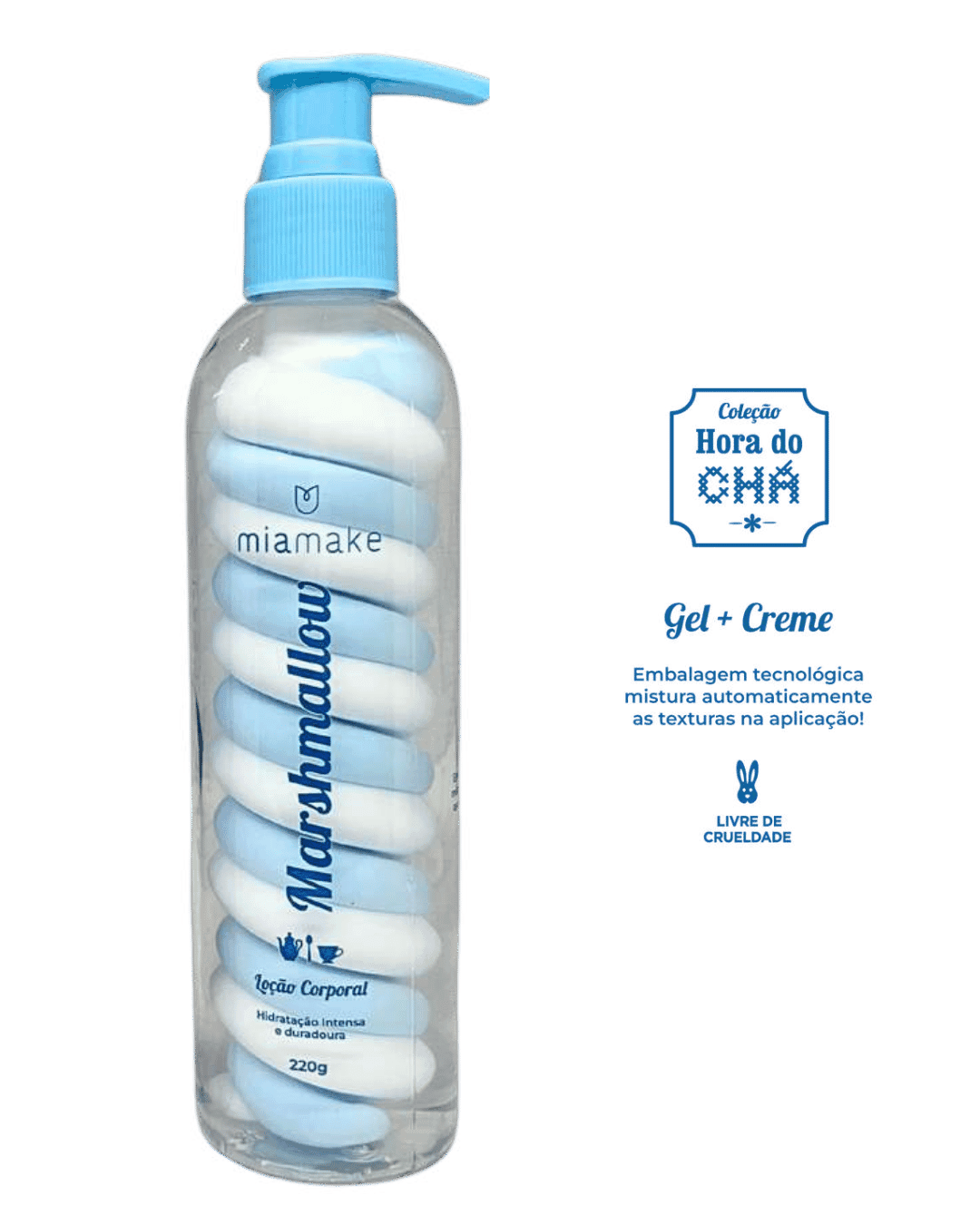 543 LOCAO CORPORAL MARSHMALLOW AZUL CLARO MIAMAKE