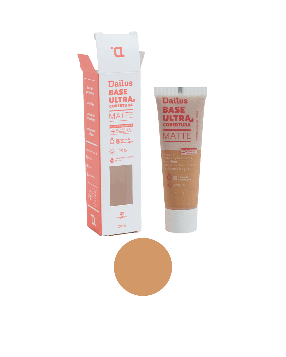 BASE LIQUIDA DAILUS ULTRA COBERTURA D7 MEDIO