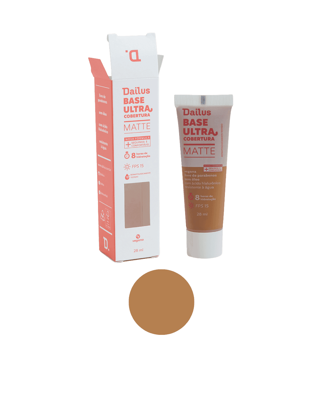 BASE LIQUIDA DAILUS ULTRA COBERTURA D8 MEDIO