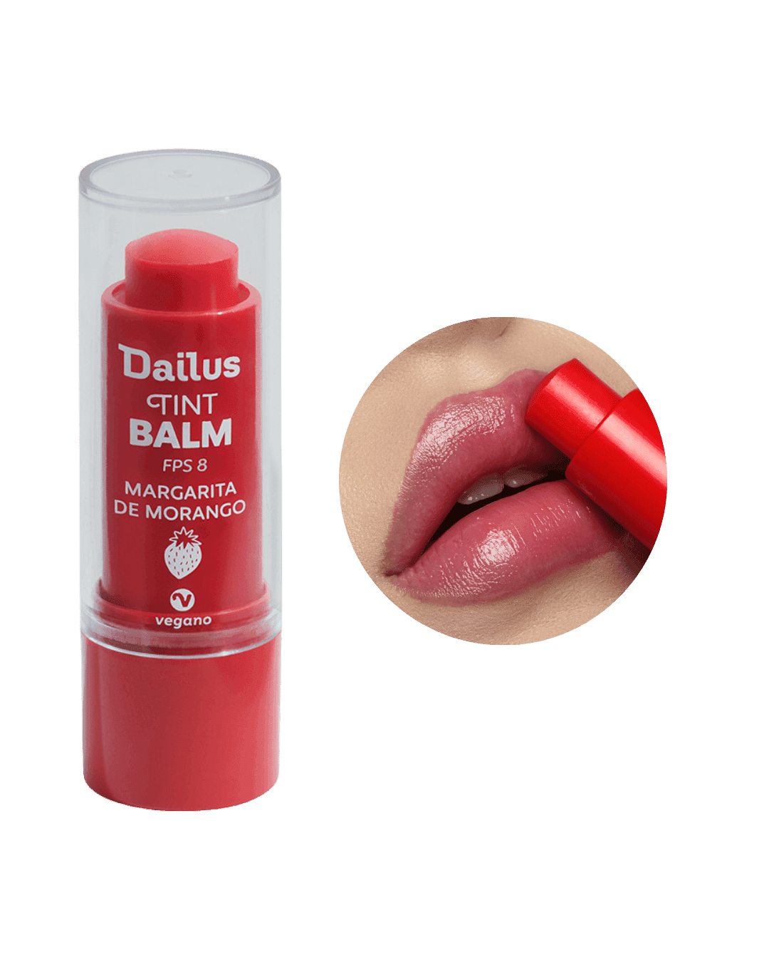 TINT BALM DAILUS MARGARITA DE MORANGO